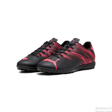 Puma 107478 03 Attacanto TT Black Fire Siyah Kırmızı Orchid Yetişkin Erkek Krampon