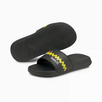 Puma 375825-01 X Peanuts Popcat 20 Siyah Kadın Terlik