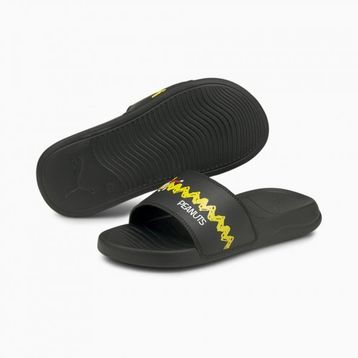 Puma 375825-01 X Peanuts Popcat 20 Siyah Kadın Terlik