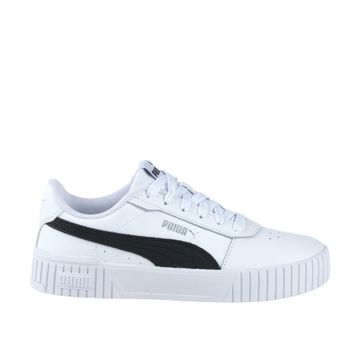 Puma 385849-07 Carina 2.0 Sneaker Beyaz Siyah Unisex Spor Ayakkabı