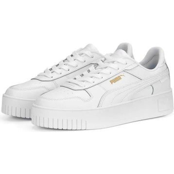 Puma 389390-01 Carina Street Deri Ortopedik Taban Günlük Beyaz Kadın Spor Ayakkabı