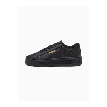Puma 390758 07 Smash Platform Siyah Gold Kadın Spor Ayakkabı