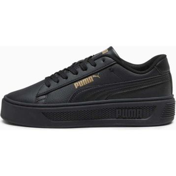 Puma 390758 07 Smash Platform Siyah Gold Kadın Spor Ayakkabı