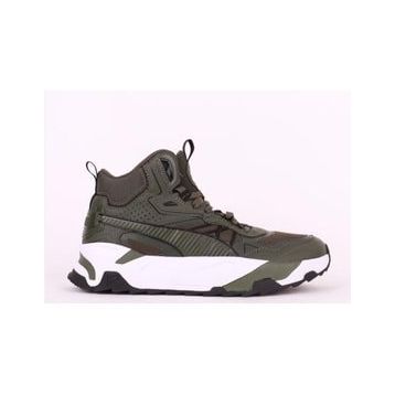 Puma 39232702 E-106 Trinity Mid Hybrid Haki Erkek Spor Ayakkabı