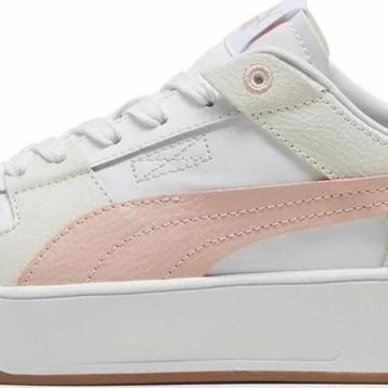 Puma 39233805 Carina VTG Street White Rose Quartz Vapor Gray Kadın Spor Ayakkabı