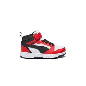 Puma 39383203 Rebound V6 Mid Ac+ Ps Kırmızı Çocuk Günlük Ayakkabı