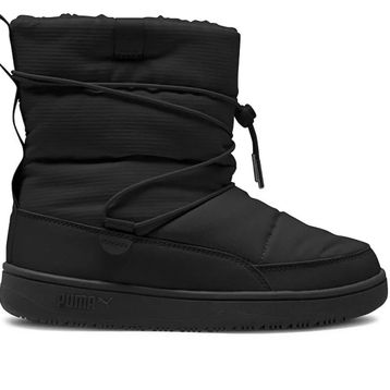 Puma 393920-01 Siyah Snowbae Kadın Bot