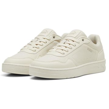 Puma 395021-10 Court Classy Krem Kadın Spor Ayakkabı