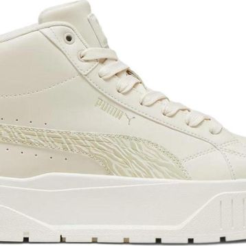 Puma 397460 Karmen II Mid Animal Fever Krem Spor Ayakkabı
