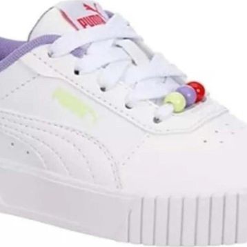 Puma 39847801 Beyaz Carina 2.0 Pearls Ps Kız Çocuk Günlük Spor Ayakkabı