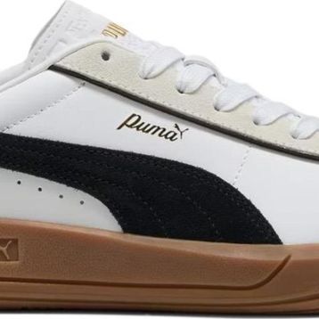 Puma 400364 Club Klassika Beyaz Siyah Spor Ayakkabı