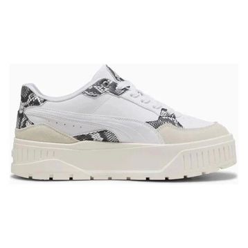Puma 400395-01 Karmen II Idol Snake Chic Beyaz Kadın Günlük Sneaker Ayakkabı