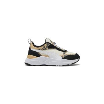 Puma 400693 Cassia Snake Chic Krem Spor Ayakkabı