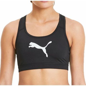 Puma 52030451 Mid Impact 4keeps Bra Kadın Siyah Sporcu Sütyeni