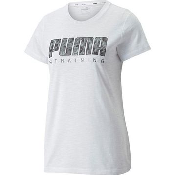 Puma 52251302 Performans Logo Fill Tee Rec Beyaz Kadın T-Shirt