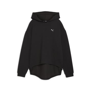 Puma 525756-01 Siyah Q4 Studio Textured Kadın Sweatshirt
