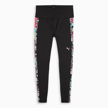 Puma 52678551 Siyah Tropical AOP HW 7/8 Kadın Antrenman Taytı
