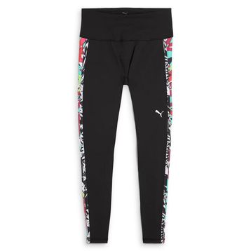 Puma 52678551 Siyah Tropical AOP HW 7/8 Kadın Antrenman Taytı