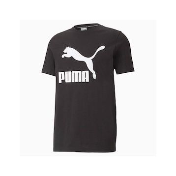 Puma 53008801 Classics Logo Tee Erkek Siyah Günlük Stil Tişört