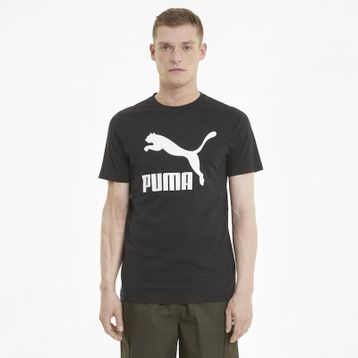 Puma 53008801 Classics Logo Tee Erkek Siyah Günlük Stil Tişört