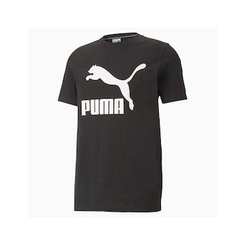 Puma 53008801 Classics Logo Tee Erkek Siyah Günlük Stil Tişört