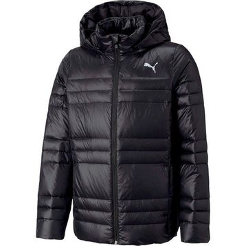 Puma 53194401 Light Goose Siyah Kapüşonlu Kız Çocuk Mont