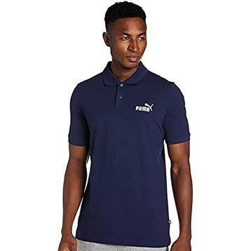 Puma 586674 Ess Pique Polo Peacoat Lacivert Erkek T-shirt