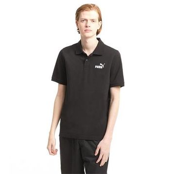 Puma 58667401 ESS Pique Polo Puma Black Siyah Erkek T-shirt