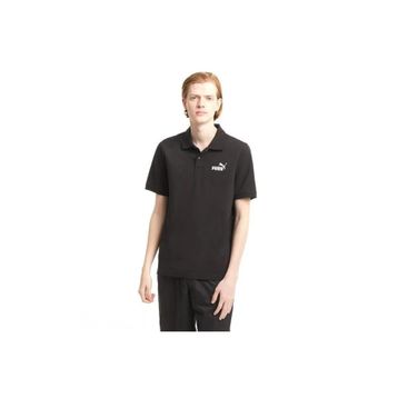 Puma 58667401 ESS Pique Polo Puma Black Siyah Erkek T-shirt