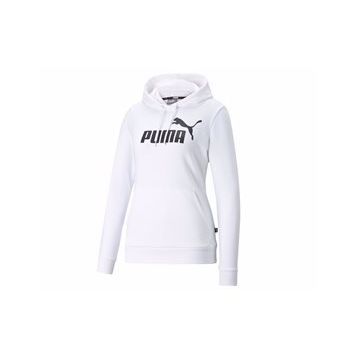 Puma 58679102 ESS Logo Hoodie TR Beyaz Kadın Sweatshirt