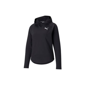Puma 58685801 Active Ho Kapüşonlu Standart Kalıp Düz Siyah Kadın Sweatshirt