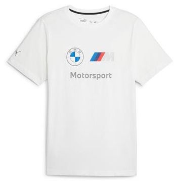 Puma 62131402 BMW MMS ESS Logo Tee PUMA White Beyaz Erkek T-shirt