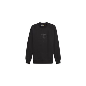 Puma 62380201 Siyah Ferrari Race Big Shield Crew Günlük Erkek Sweatshirt