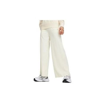 Puma 62426866 Classics Ribbed Relaxed Pant Krem Günlük Kadın Eşofman Altı