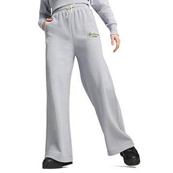 Puma 62427463 Classics+ Relaxed Sweatpants Gri Kadın Eşofman Altı