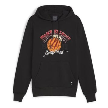 Puma 62481201 Siyah Graphic Booster Hoodie Günlük Erkek Sweatshirt