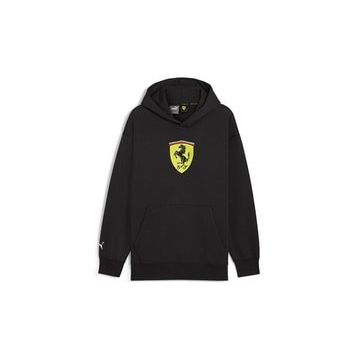 Puma 62705401 Ferrari Race Bigshield Siyah Günlük Stil Erkek Sweatshirt