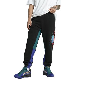 Puma 62721701 Bandwagon Sweat Siyah Basketbol Erkek Eşofman Altı