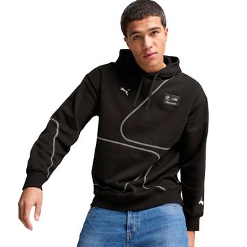Puma 62728801 Bmw MMS Statement Siyah Günlük Stil Erkek Sweatshirt
