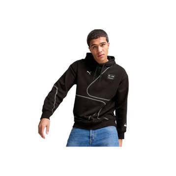Puma 62728801 Bmw MMS Statement Siyah Günlük Stil Erkek Sweatshirt
