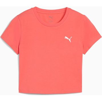 Puma 629745-24 Wardrobe Essentials Kadın Pembe Tişört