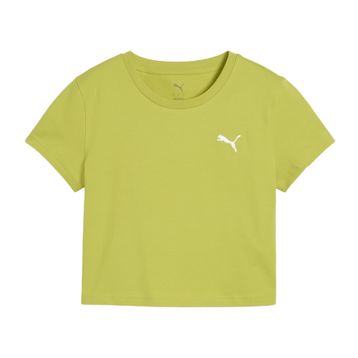 Puma 629745-35 Wardrobe Essentials Kadın Yeşil Tişört