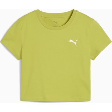 Puma 629745-35 Wardrobe Essentials Kadın Yeşil Tişört