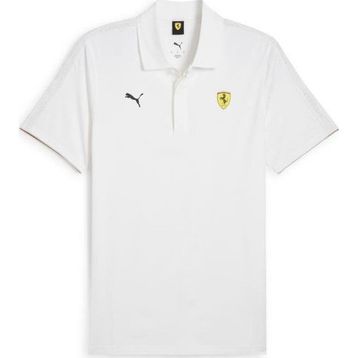 Puma 63018504 Ferrari Race Cloudspun Polo Beyaz Erkek T-shirt