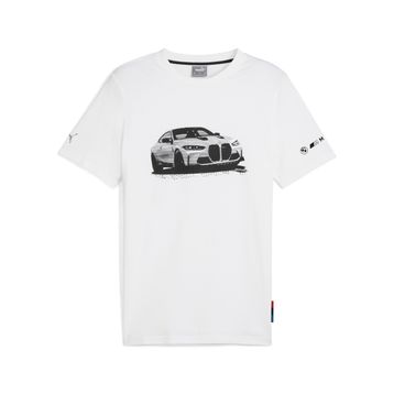 Puma 63063302 Bmw Mms Beyaz Günlük Stil Erkek T-Shirt