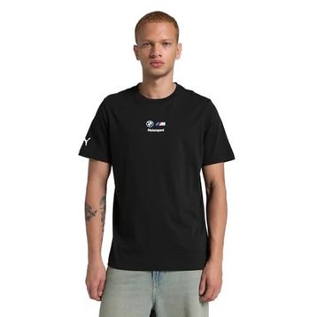 Puma 63073501 BMW MMS Siyah Günlük Stil Erkek T-shirt