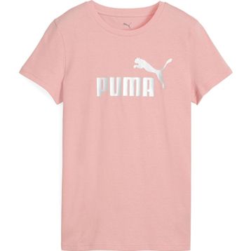 Puma 63153618 Metallic No. 1 Logo Pembe Kadın T-shirt