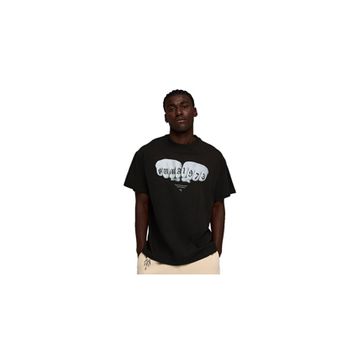 Puma 63465801 Siyah Swish N ink Tee ı Erkek Basketbol Tişörtü