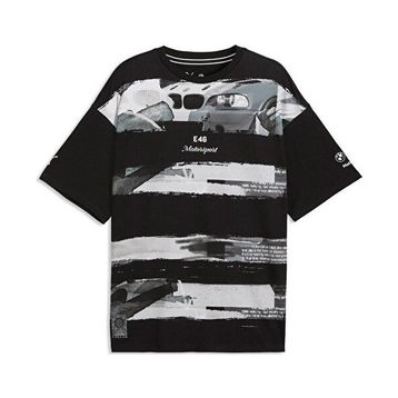 Puma 63480601 Siyah Bmw Mms Lifestyle Tee Erkek Günlük Tişört