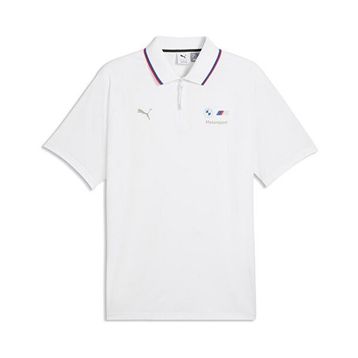 Puma 63488402 Beyaz Bmw Mms Sprtswr Cldspn Polo Erkek Günlük Polo Tişört